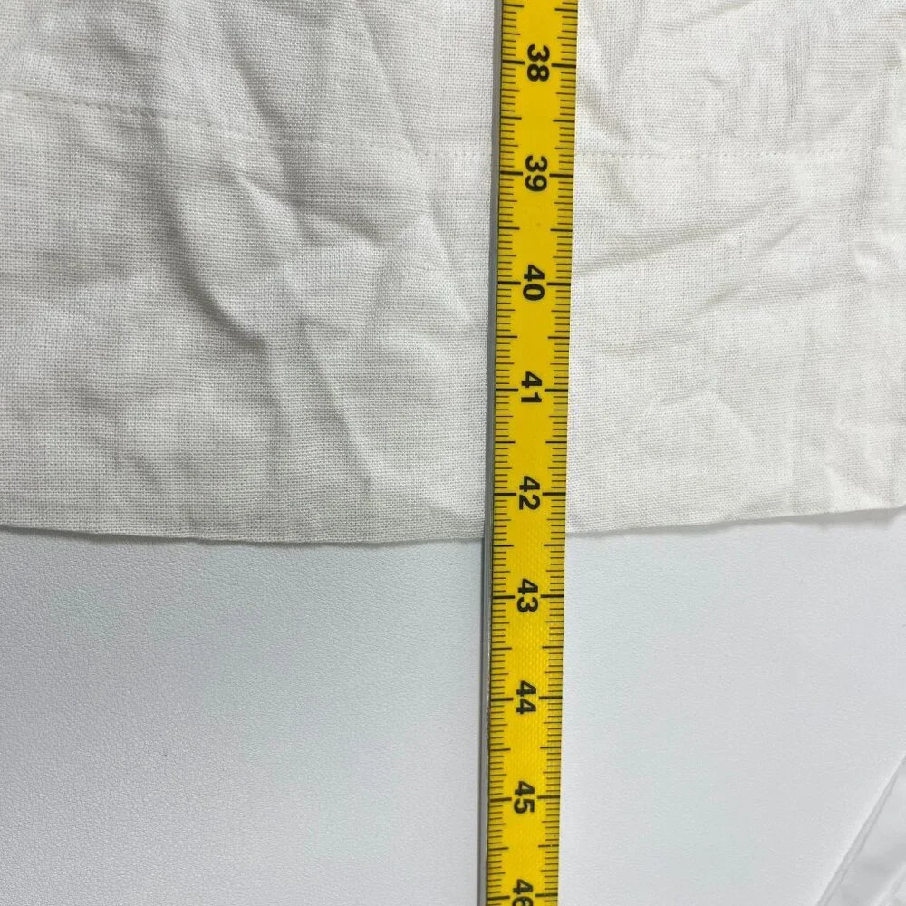 NWOT Farm Rio Linen Blend White Sleeveless Maxi Dress Size S - Picture 14 of 15